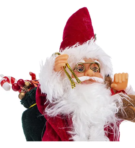 Figura Pequeña De Papá Noel, Adorno Decorativo Para Sala De