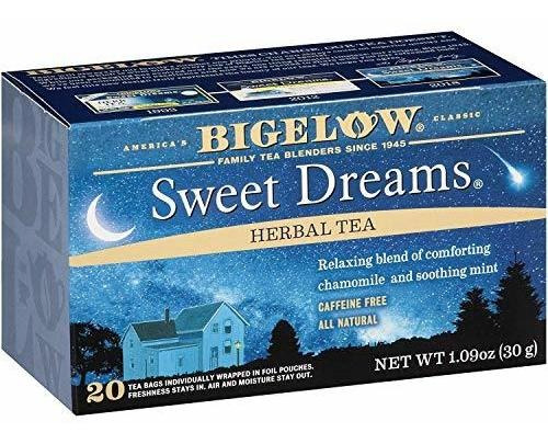Bigelow Té De Hierbas De Té Sweet Dreams 20 Bolsa (pack De 3
