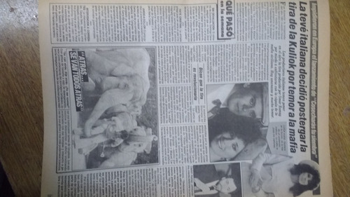 Semanario 687 Luisa Kuliok Teve Italiana   1992
