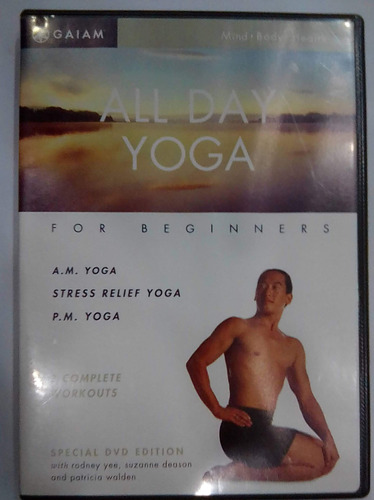 All Day Yoga For Begginners. Dvd Usado. Qqb.