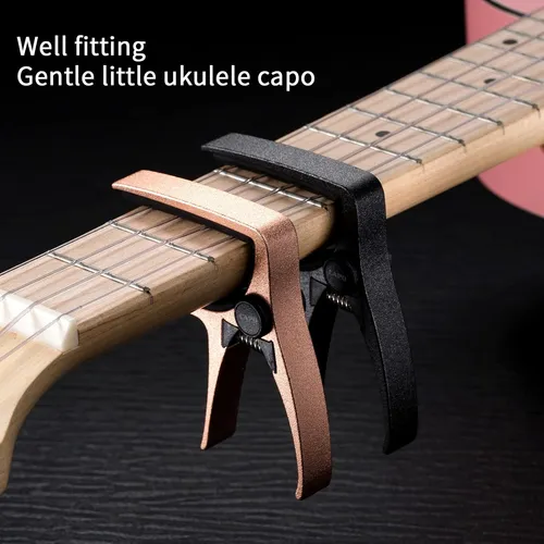 Mini Cejilla De Guitarra De 4 Cuerdas, Cejilla Profesiona...