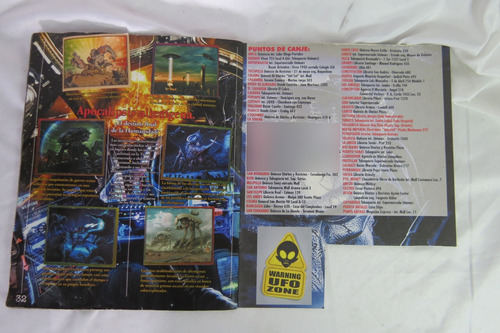 Invasión Alienígena Álbum Completo (Usado)