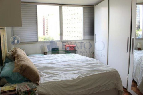 Imagem 9 de 15 de Apartamento No Jardim Paulistano, Com 180m², 3 Dormitórios Sendo 1 Suíte E 2 Vagas. - Em44554