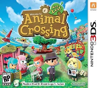 Jogo Animal Crossing New Leaf 3ds Midia Fisica