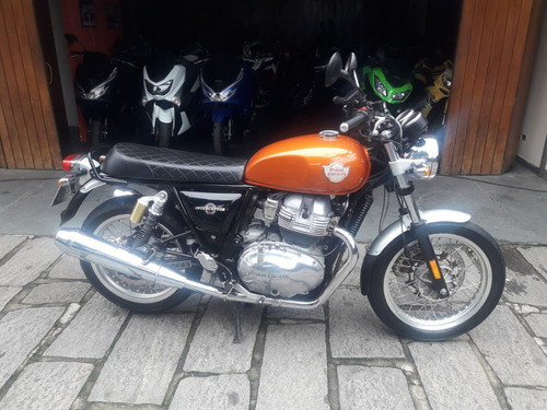 Royal Enfield Interceptor 650 Laranja 2020