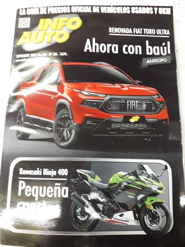 Revista Info Auto Nro 306 Septiembre 2021