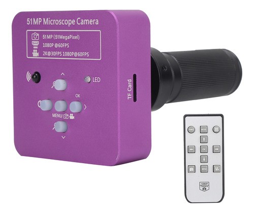 Cámara De Microscopio Industrial Usb Fhd Video 51mp Hd