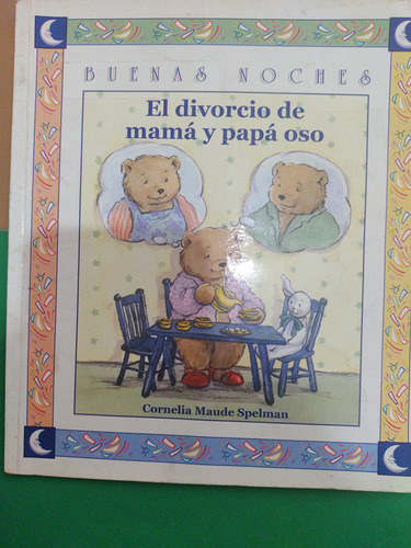 Libro El Divorcio De Mamá Y Papá Oso