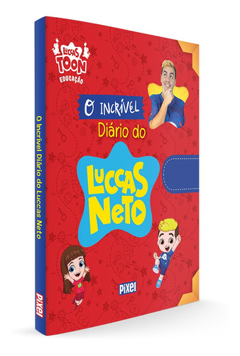 Livro O Incrível Diário Do Luccas Neto