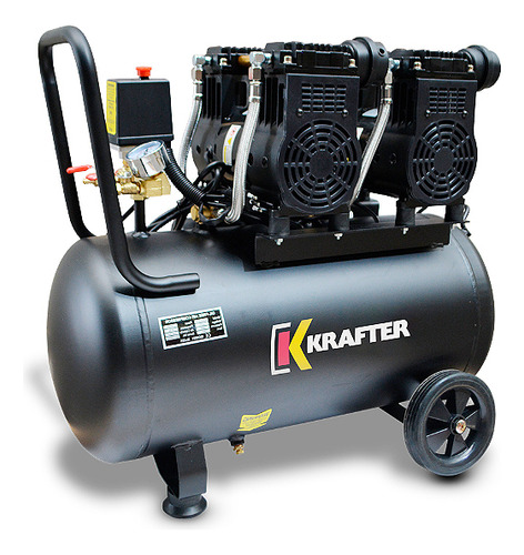 Compresor Sin Aceite Karfter 50lts 220l 3hp 63db /induhaus