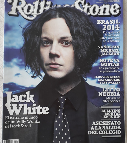 Revista Rolling Stone Jack White Julio 2014