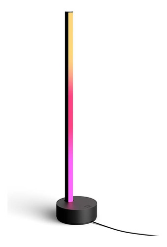 Lámpara De Mesa Inteligente Philips Hue Signe Gradient Color de la estructura Negro Color de la pantalla Blanco