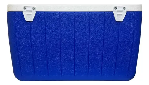 Caixa Térmica Coleman 48qt 45,4 Litros Cor Azul 64 Latas