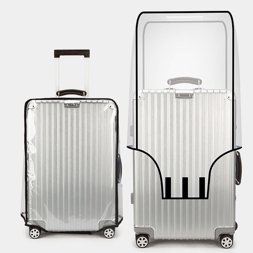 Funda De Equipaje Transparente Para Carrito, Funda Protector