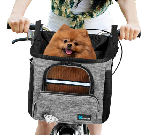 Petami Dog Bike Basket Carrier - Cesta De Bicicleta Para Man