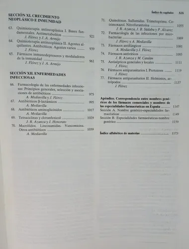 Libro Farmacología Humana De Jesus Florez (Usado)