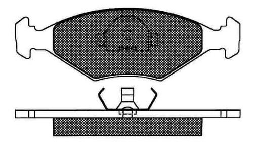 Pastilla De Freno  Para  Sephia 94/96 Delantera