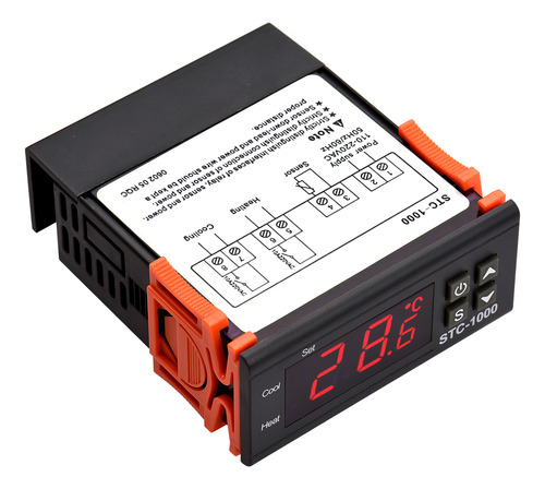 Regulador Digital De Temperatura Attemperator Stc-1000