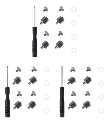 Kit De 3 Tornillos M.2 Ssd Ngff Nvme Ssd Standoff Mount M.2