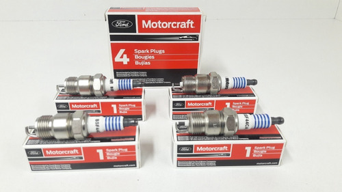 Imagen 2 de 6 de Juego X6 Bujía Motorcraft Ford F-100 F-150 6 Cil 4.9 Bsf44ca