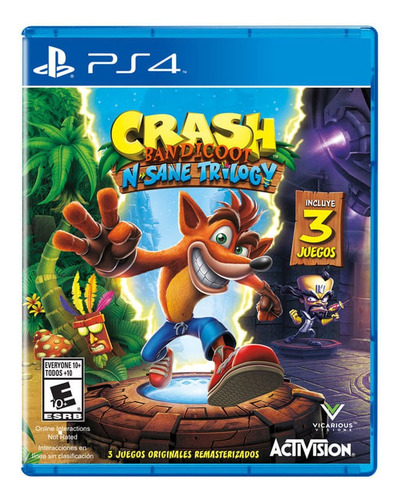 Ps4 Crash Bandicoot N. Sane Trilogy