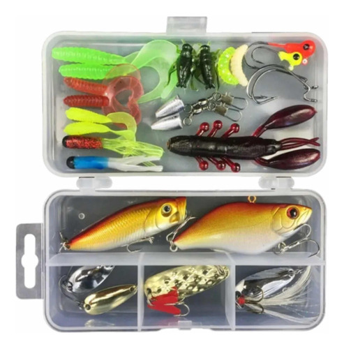 Kit De 28 Piezas De Señuelo Cebo Moscas,anzuelos Para Pesca