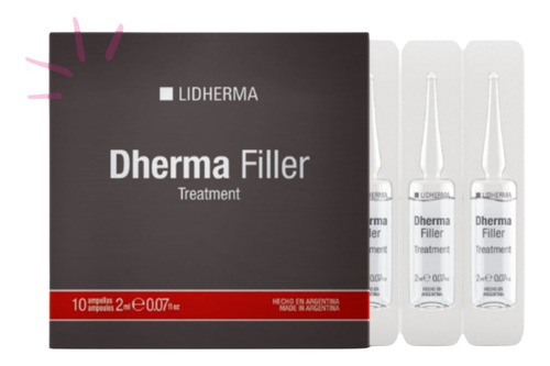 Ampollas Lidherma Dherma Filler Treatment De 20ml 30+ Años