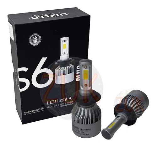 Kit Led Cree H7 Fiat Palio Novo Toro S6 44.000 Lumens Zuk