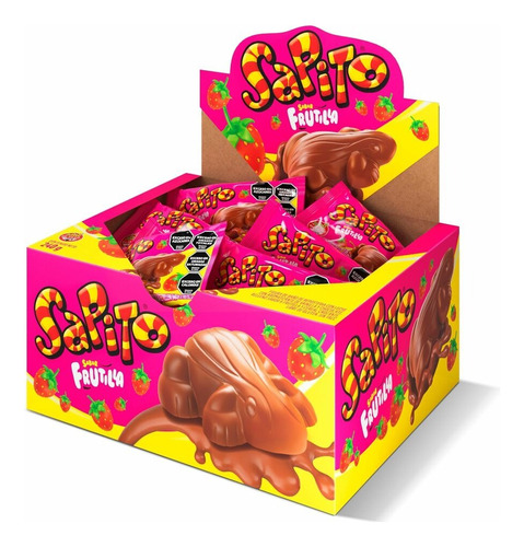 Chocolate Sapito Caja X 24 U. - Tutto Dolce