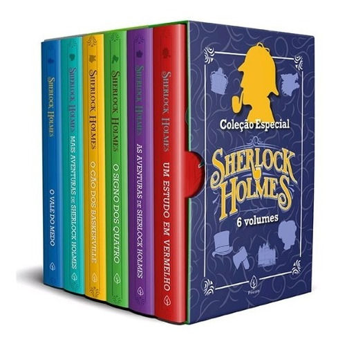 Coleção Especial Sherlock Holmes - Box Com 6 Livros
