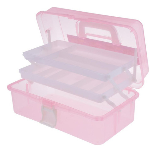 Kit De Herramientas Organize Box Case, Color Rosa [u]