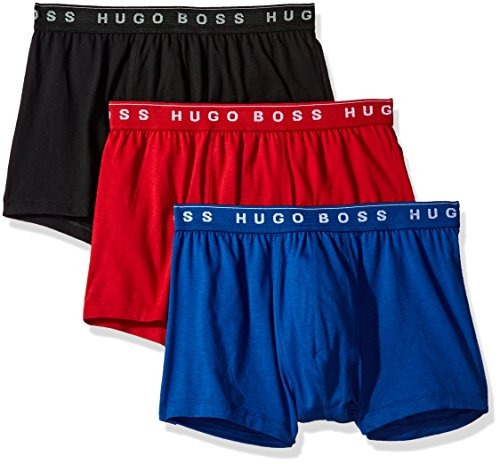 Set De 3 Boxer Hugo Boss Para Hombre En Algodón Talla