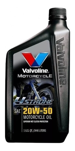 Aceite Moto Valvoline 20w-50 4t Mineral 1l
