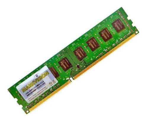 Memória Ram Color Verde  4gb 1 Markvision Bmd34096m1333c9