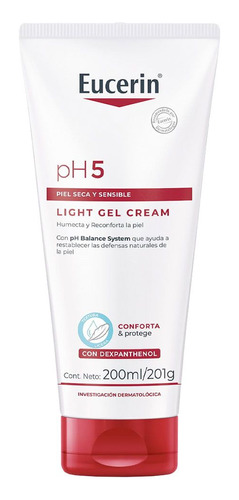 Eucerin Ph5 Light Gel Cream Corporal Para Piel Seca Sensible