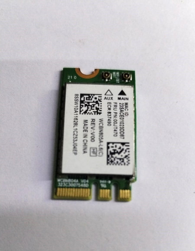 Tarjeta Wifi Lenovo G50-45 00jt470 Wcbn805a-l6 Qcnfa34ac