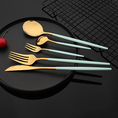 Cuchara Con Tenedor Para Vajilla Knife Fruit, 30 Unidades, P