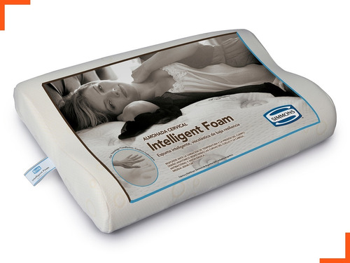 2 Almohadas Intelligent Foam Simmons Cervical Inteligente