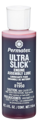 Permatex® Ultra Slick 81950, 4 Oz Ensamble De Motores
