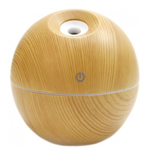 Humidificador Difusor Esfera Con Filtro Simil Madera Usb 