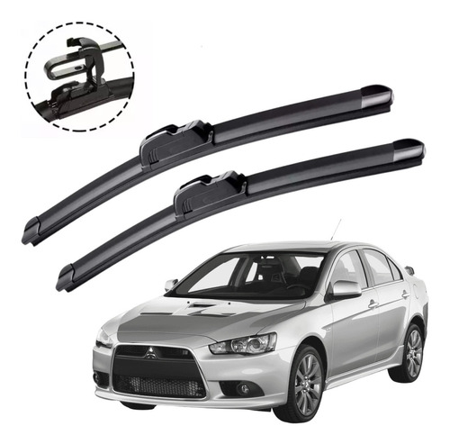 Plumas Limpiaparabrisas Reluvsa Mitsubishi Lancer 2011