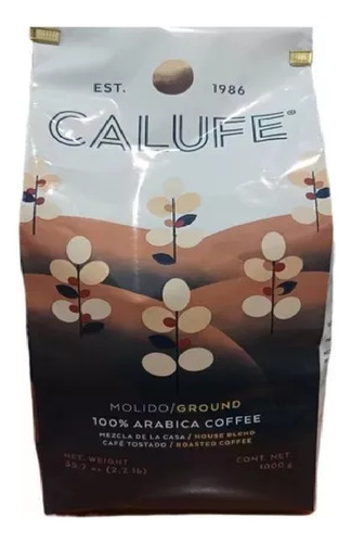 Café Calufe, Mezcla De La Casa De 1 Kg Molido O En Grano