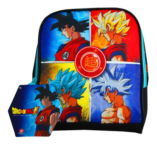 Lancheira Escolar Térmica Dragon Ball Super Db3162l Azul