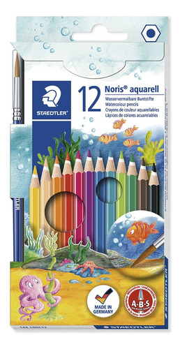 Lapices Staedtler De Color Acuarelables X 12 