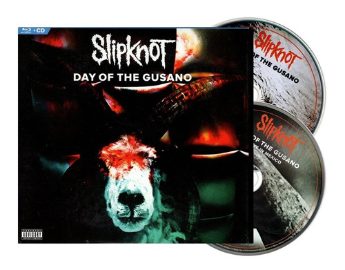 Day Of The Gusano - Slipknot - Disco Cd + Blu-ray - Nuevo