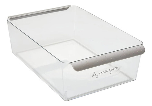 Caja Organizadora Rectangular Transparente De Plástico