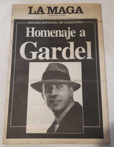 Revista La Maga Número 11 - Homenaje A Carlos Gardel