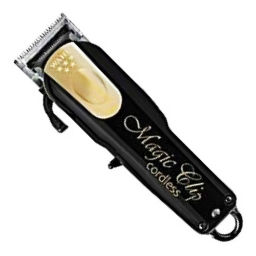 Imagen 2 de 7 de Wahl Professional Cordless Magic Clip Black & Gold 8148-100 negra y dorada 120V