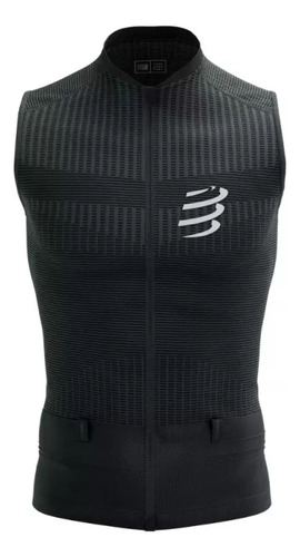 Tank Top Trail Compressport Trail Postural Negro Hombre Am00