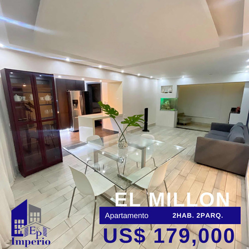 Se Vende Apartamento De 2 Habitaciones En El Millón